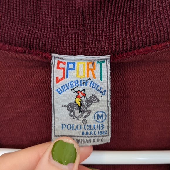 Maroon Rugby Cardigan - Picture 3 of 7